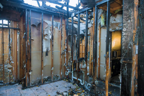 Professional Emergency Fire Cleanup technician working in Venice, FL